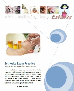 Esthetics test practice for state board exam ebook