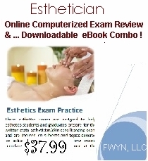 esthetics exam practice ebook for state board prep